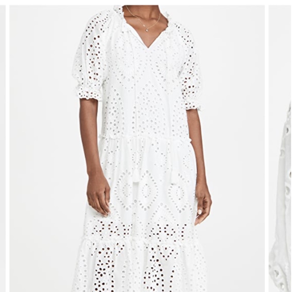 NWOT WHITE O.P.T. SUNDAYS DRESS SIZE SMALL